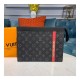 Louis Vuitton Monogram Eclipse Pochette Voyage MM M61692E