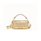 Fendi Baguette Golden Leather Bag 8BR60