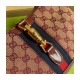 Gucci Jackie 1961 Small Shoulder Bag 636706 in Burgundy GG Canvas