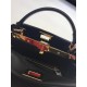 Fendi Peekaboo Mini with Metal-Plated Micro Studs 8BN244