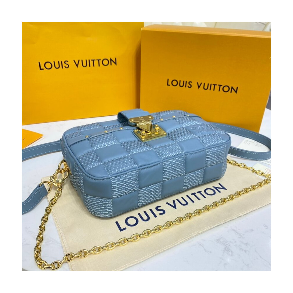 Louis Vuitton Damier Quilt Lambskin Troca MM M59111 M59114