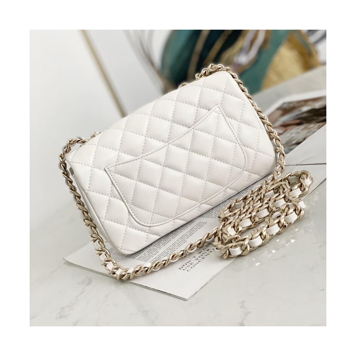 Chanel Lambskin Flap Bag AS2326