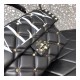 Valentino Garavani Candystud Printed Quilted Leather Shoulder Bag 0550V