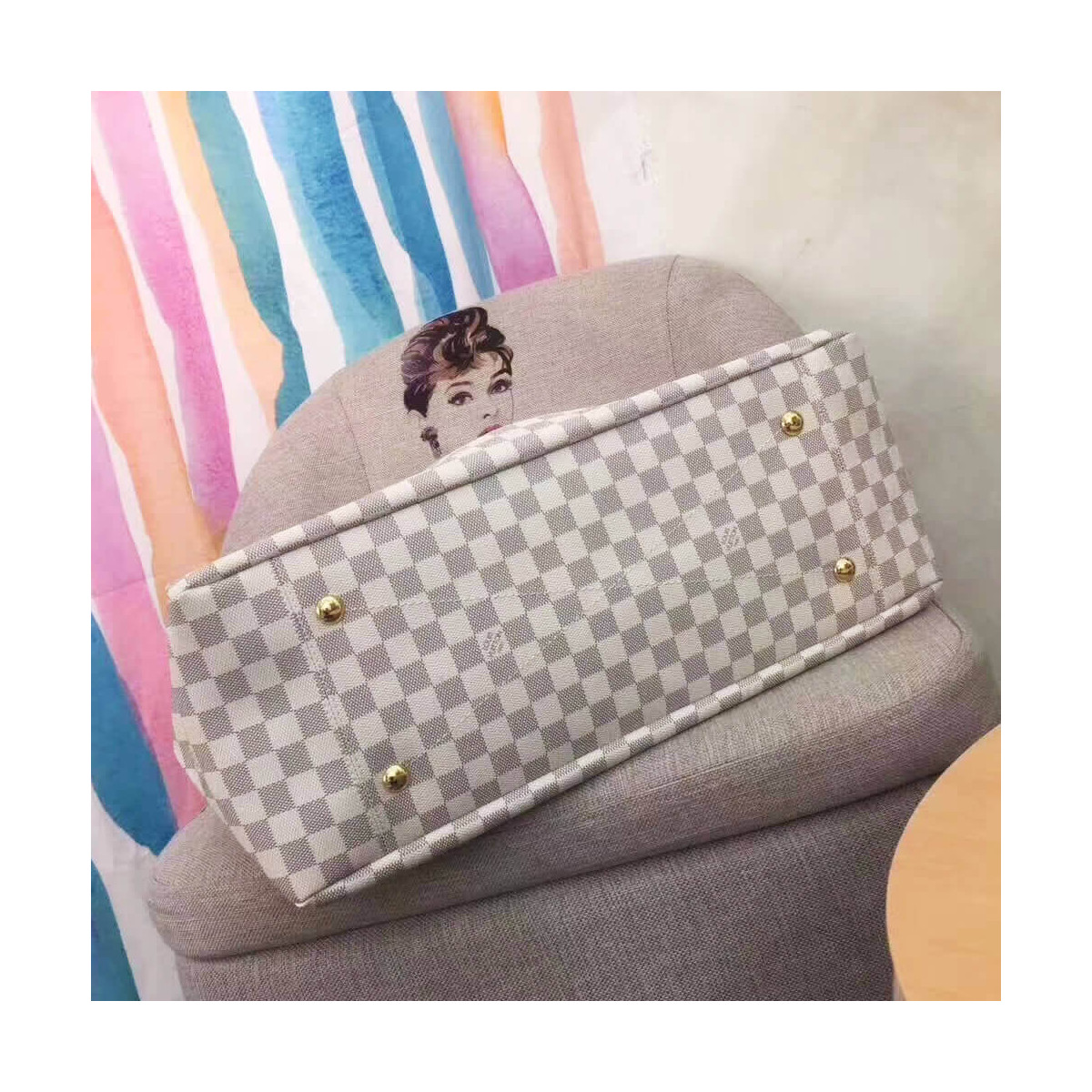 Louis Vuitton Damier Azur Canvas Artsy GM N41173