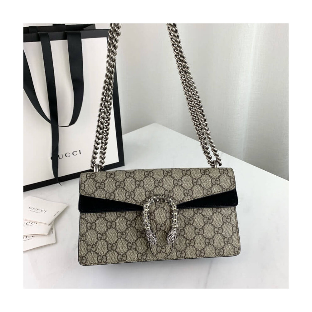 Gucci Dionysus GG Canvas Small Shoulder Bag 499623