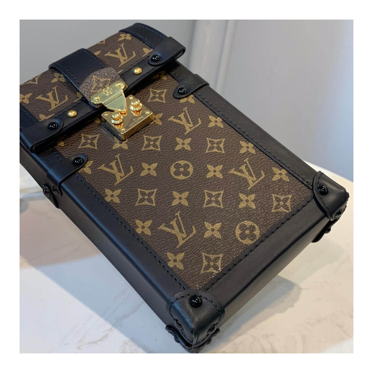 Louis Vuitton Vertical Trunk Pochette M63913