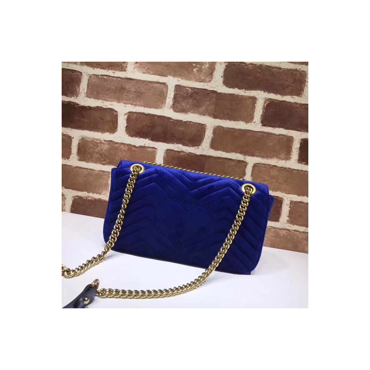 Gucci GG Marmont Velvet Shoulder Bag 443497