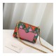 Gucci Padlock GG Strawberry Small Shoulder Bag 409487