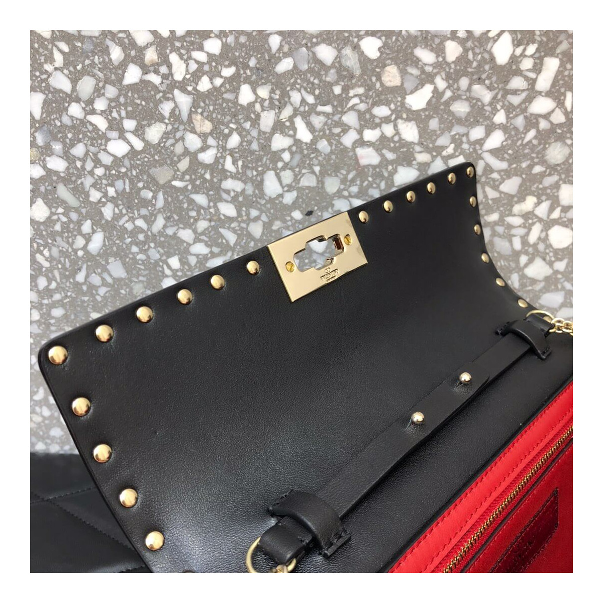 Valentino Rockstud Spike Chain Bag 0137