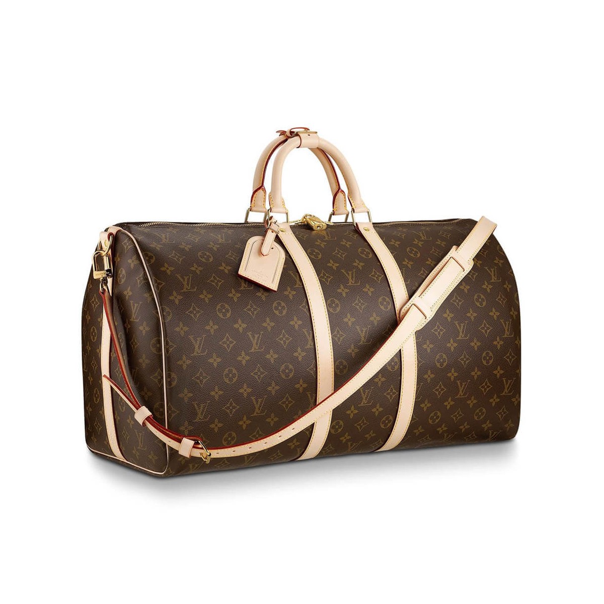 Louis Vuitton Monogram Canvas Keepall Bandouliere 55 M41414