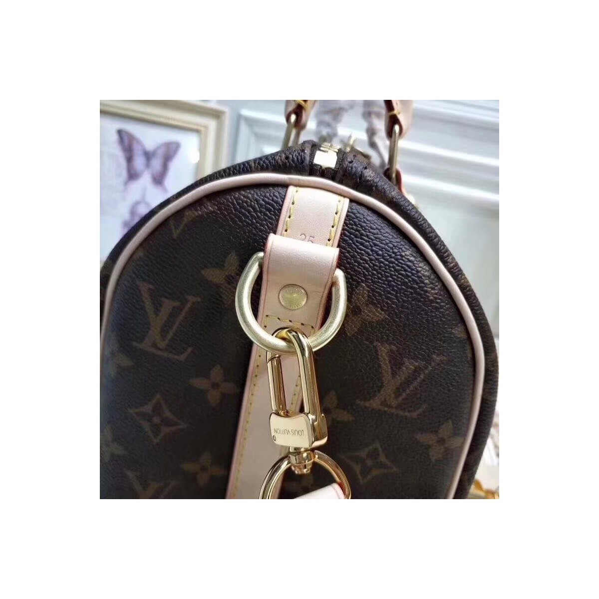 Louis Vuitton Monogram Canvas Speedy Bandouliere 25 M41113