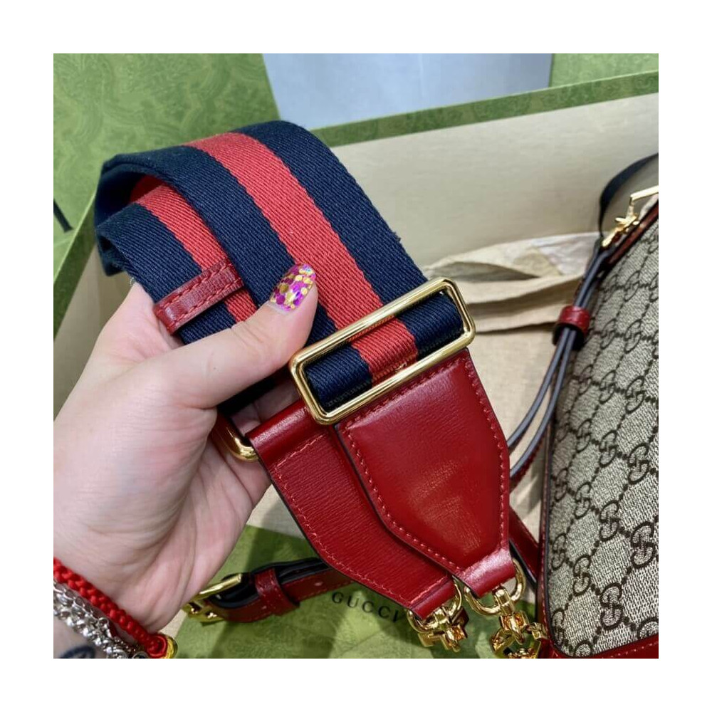 Gucci Horsebit 1955 Mini Bag in GG Supreme 658574