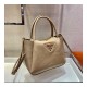 Prada Deerskin Leather Should Tote Bag 1BC145