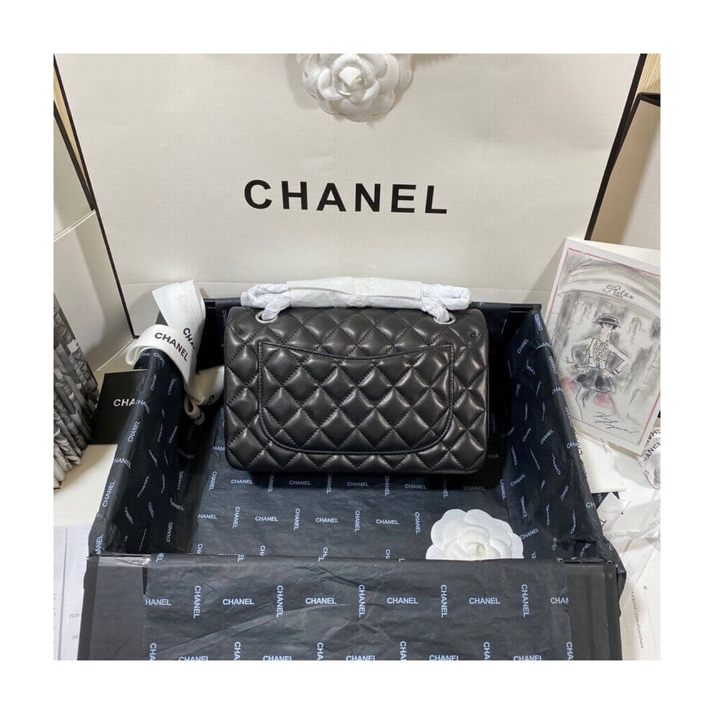 Chanel Small Classic Double Flap Bag A01113 in Lambskin