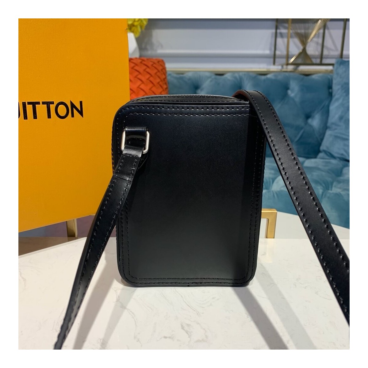 Louis Vuitton Calf Leather Danube Messenger M53975