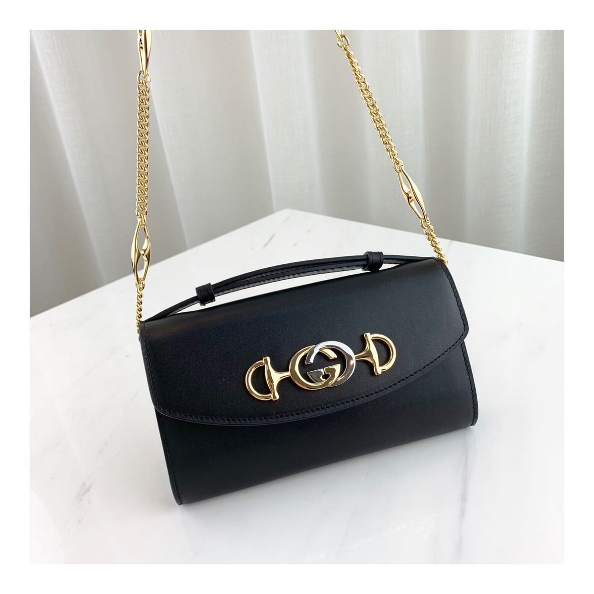 Gucci Zumi Smooth Leather Mini Bag 564718