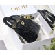 Christian Dior Micro Lady Dior Bag Cannage Lambskin S0856