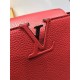 Louis Vuitton Taurillon Leather And Python Capucines MM N91711