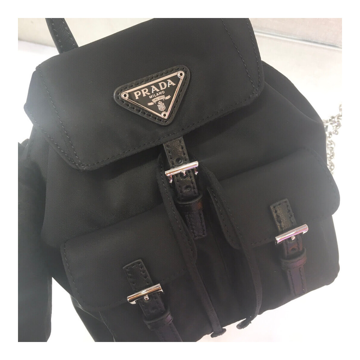 Prada Nylon Mini Backpack 1BH029