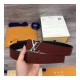 Louis Vuitton Pyramide 40mm Reversible Belt M9346