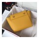 Celine Micro Belt Bag In Grained Calfskin 189153 Yellow