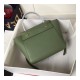 Celine Micro Belt Bag In Grained Calfskin 189153 Green