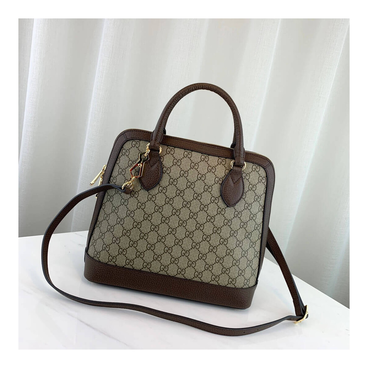 Gucci 1955 Horsebit Medium Top Handle Bag 602206