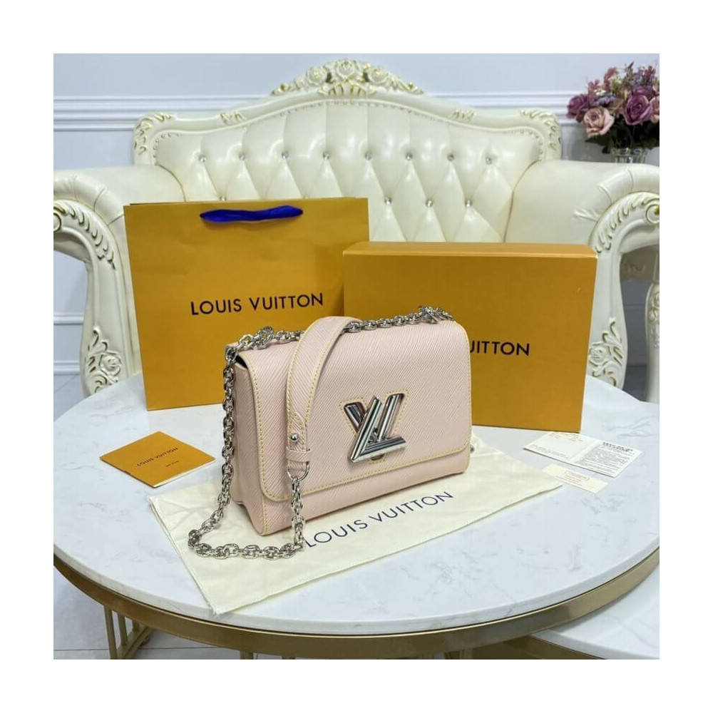 Louis Vuitton Epi Leather Twist MM M50282 Rose Ballerine