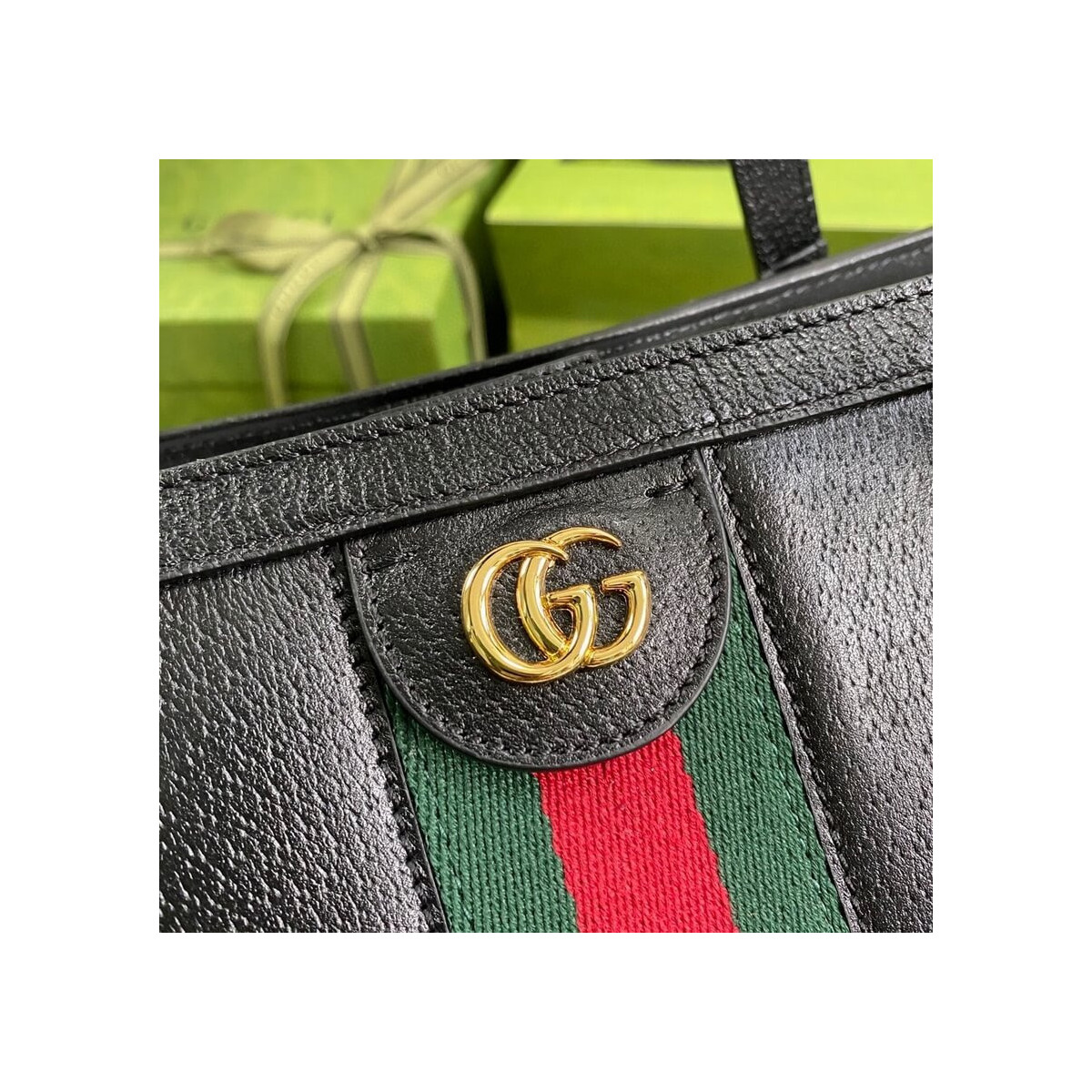 Gucci Ophidia Leather Tote 631685