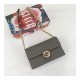 Gucci Leather Interlocking GG Crossbody Bag 510314