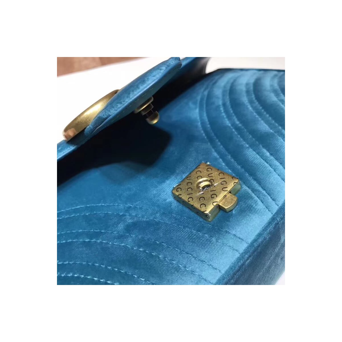 Gucci GG Marmont Velvet Shoulder Bag 443497