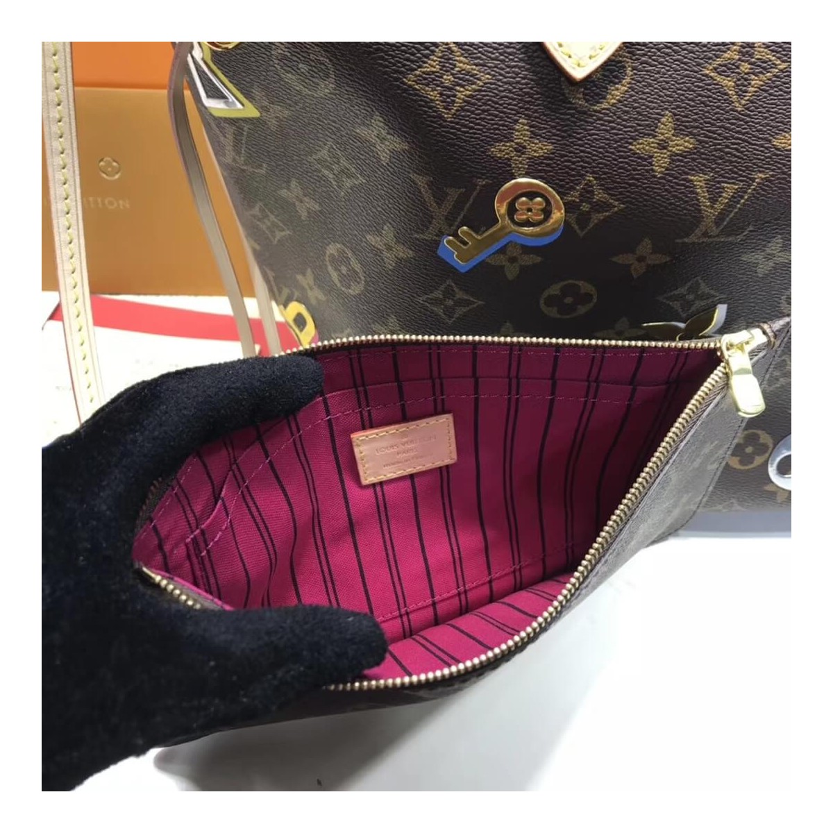 Louis Vuitton Monogram Canvas Neverfull MM M44364