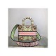 Dior Medium Lady D-Lite Bag Multicolor Lights Embroidery M0565