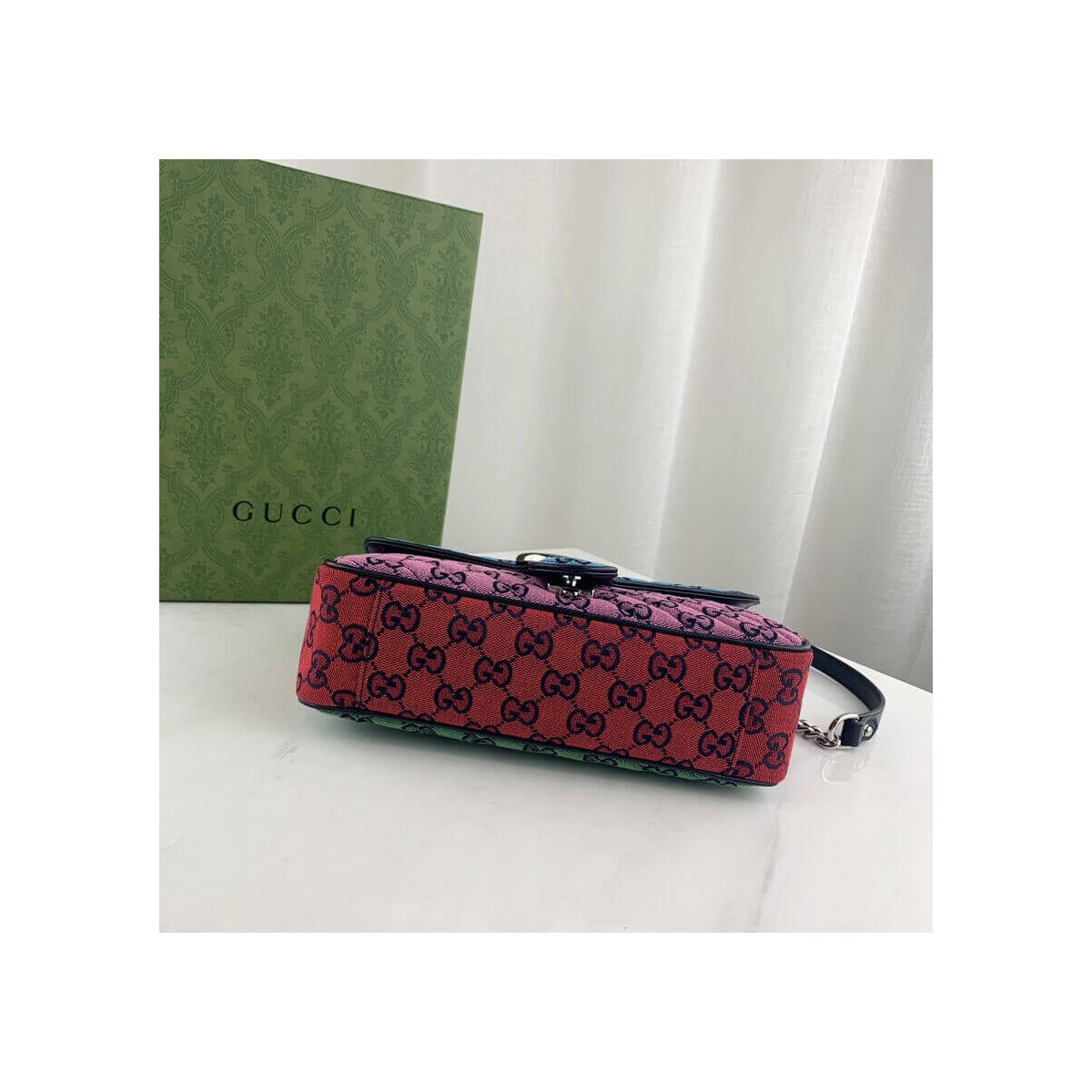 Gucci GG Marmont Multicolour Small Shoulder Bag 443497