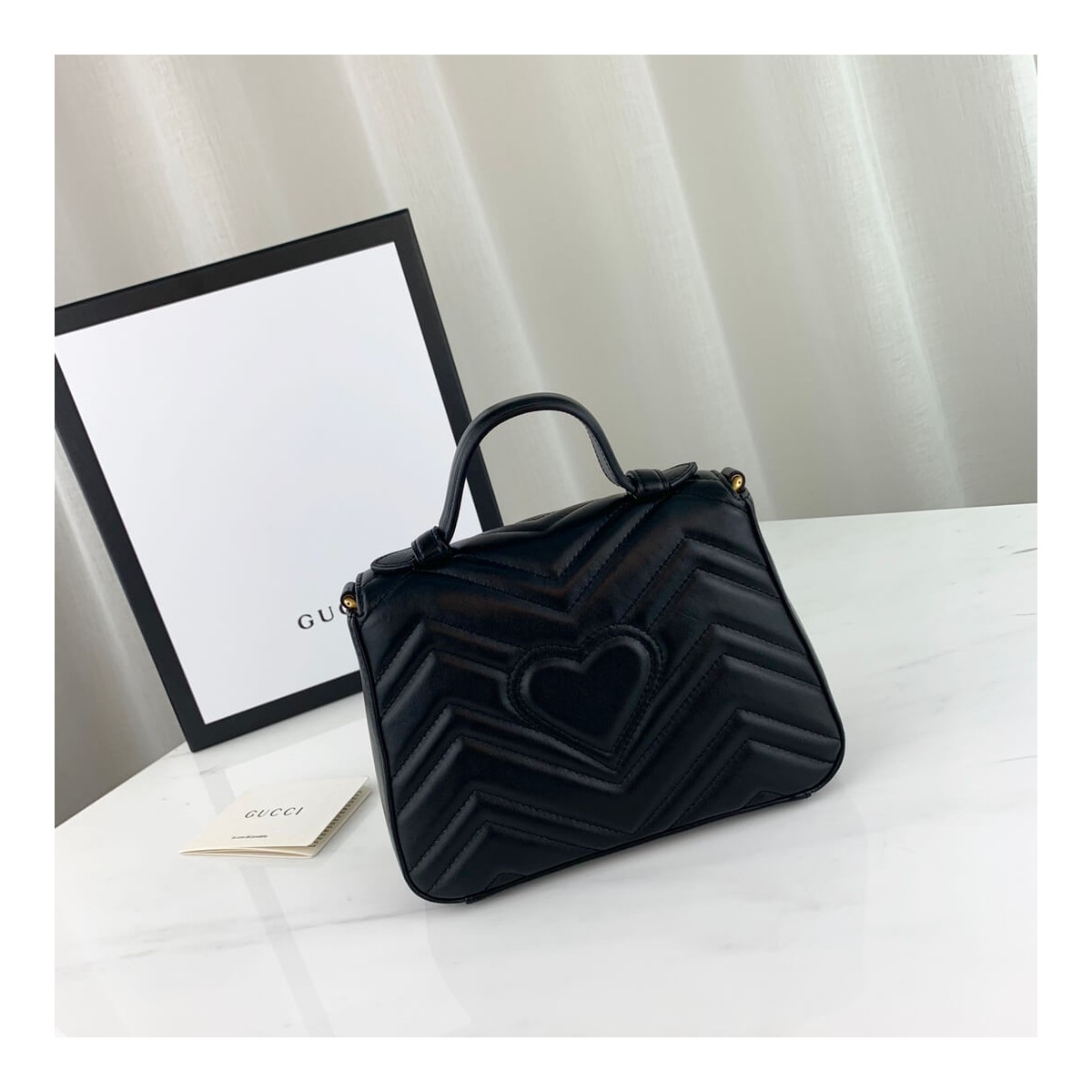 Gucci GG Marmont Mini Top Handle Bag 547260