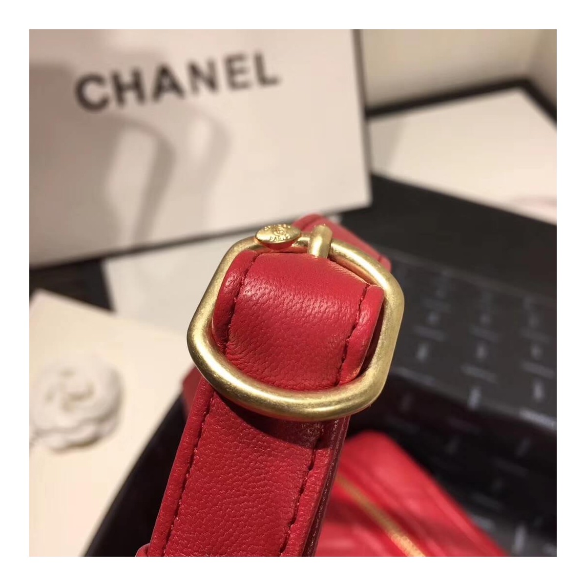 Chanel Lambskin Waist Bag AS0940