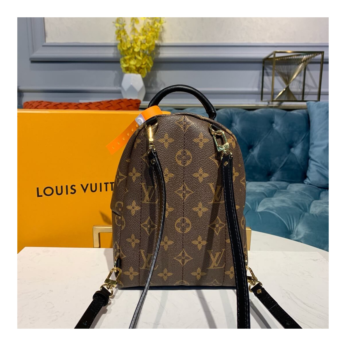 Louis Vuitton Monogram Canvas Palm Springs Backpack Mini M41562