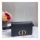 Christian Dior 30 Montaigne 2-In-1 Pouch Grained Calfskin S2086