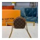 Louis Vuitton Monogram Boite Chapeau Necklace M68570 M68577