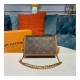 Louis Vuitton Monogram Canvas Dauphine Chain Wallet M68746