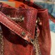 Bvlgari Serpenti Forever Bucket Bag 18cm in Karung Skin 289281 Red