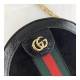 Gucci Suede Ophidia Mini Round Shoulder Bag 550618