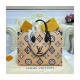 Louis Vuitton Monogram Print Onthego GM M45814 M45815