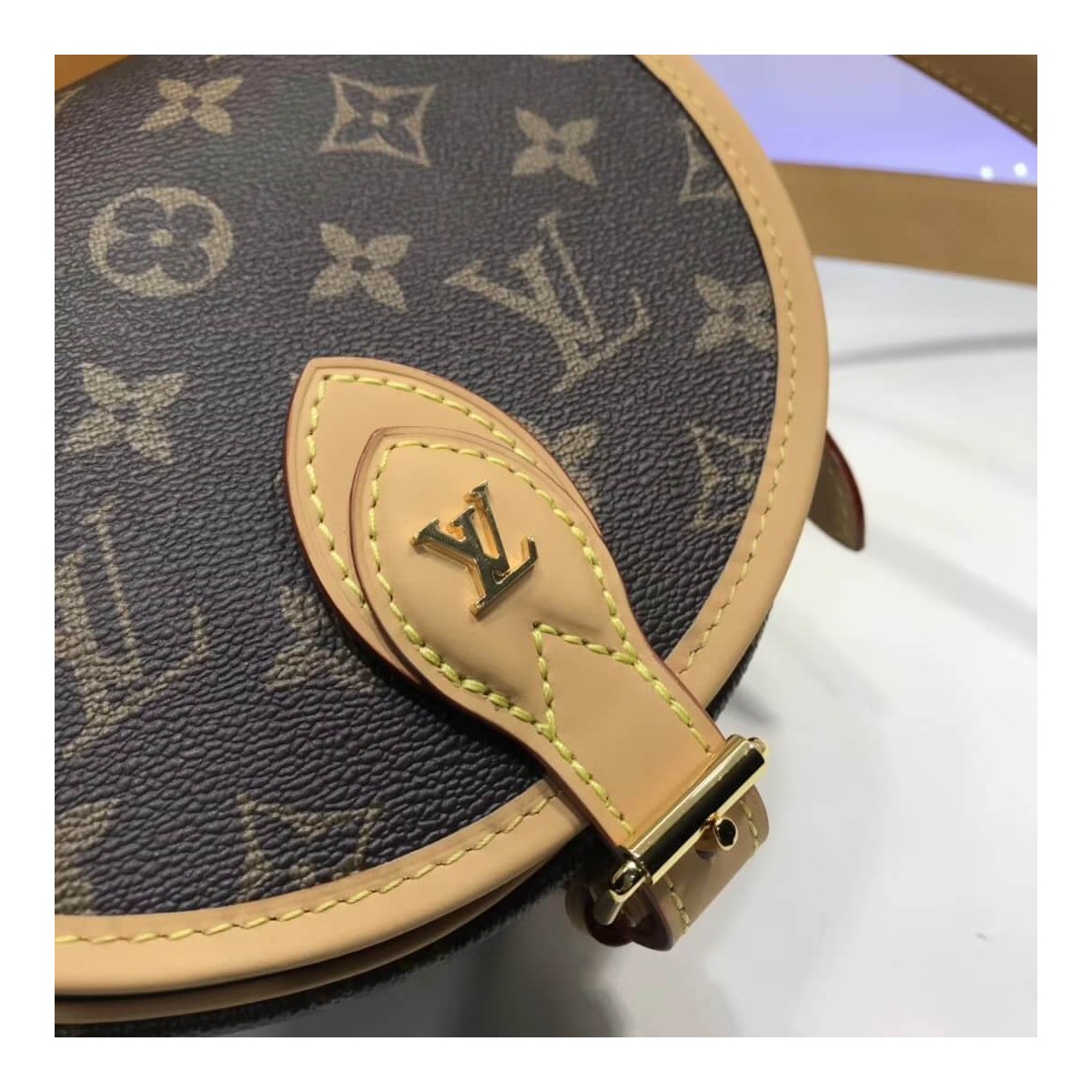 Louis Vuitton Monogram Canvas Tambourin Handbag M44860