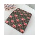 Gucci GG Apple Print Chain Card Case Wallet 634275