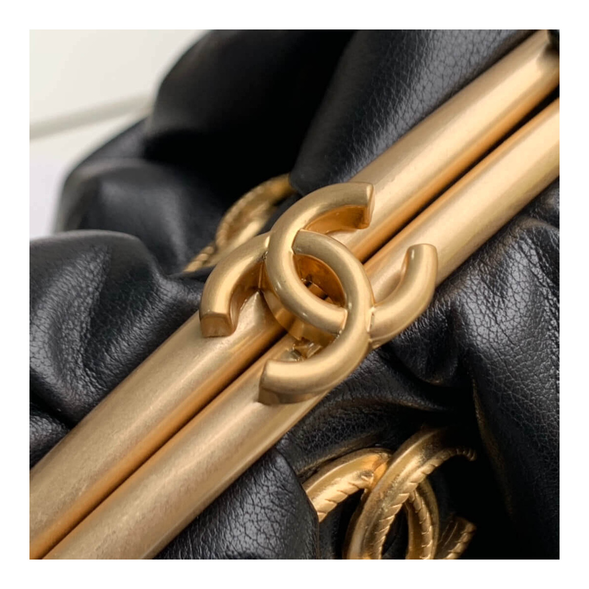 Chanel Calfskin Clutch AS2137