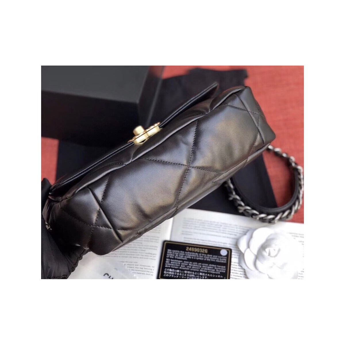 Chanel 19 Lambskin Flap Bag AS1160