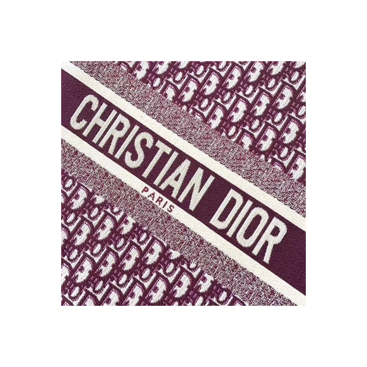 Christian Dior Book Tote Bag Oblique Print M1286