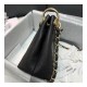 Chanel Grained Calfskin Small Hobo Bag AS1461