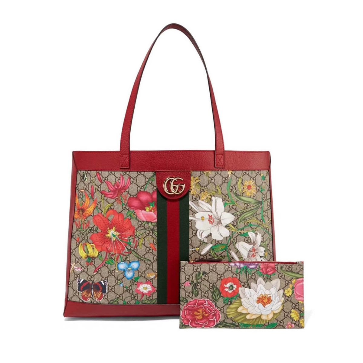 Gucci Ophidia GG Flora Medium Tote 547947